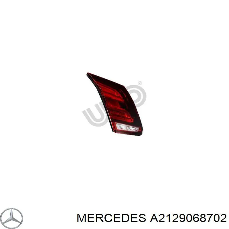 A2129068702 Mercedes ліхтар задній лівий, зовнішній