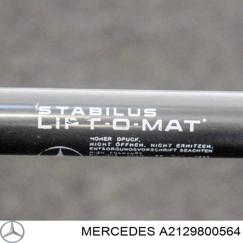 A2129800564 Mercedes Стійка капота