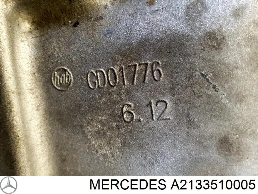 Кришка редуктора заднього на Mercedes E (W213)