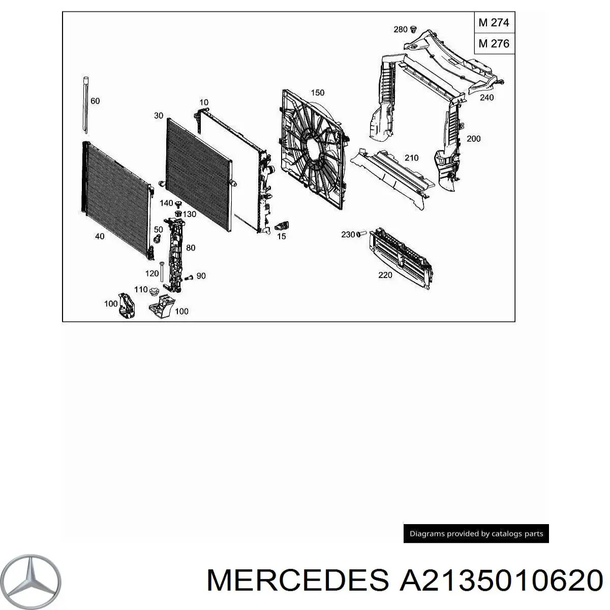  A2135010620 Mercedes