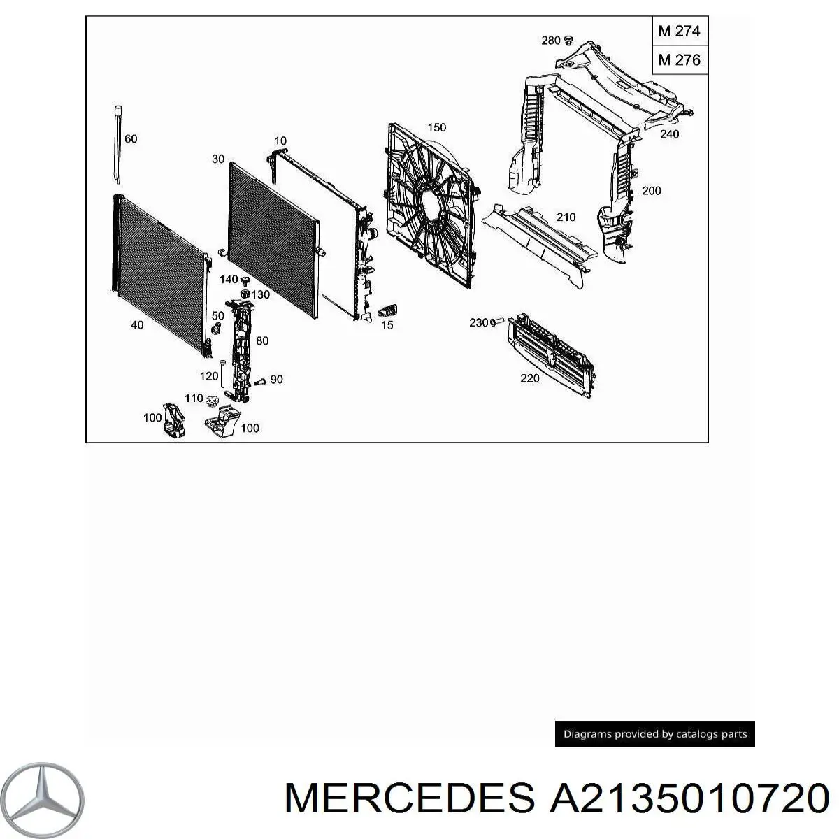  Mercedes A2135010720 ціна, від 25.34 USD