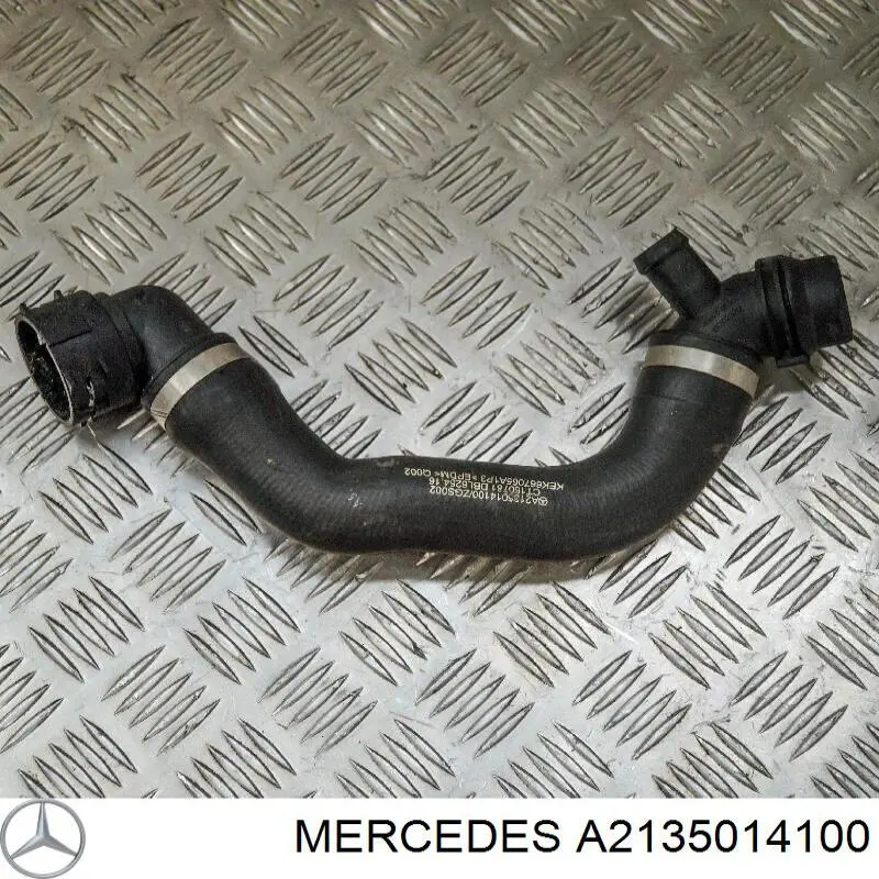 Шланг/патрубок радіатора охолодження, нижній A2135014100 Mercedes