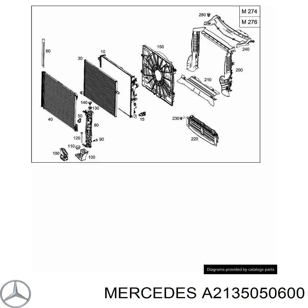 A2135050600 Mercedes 