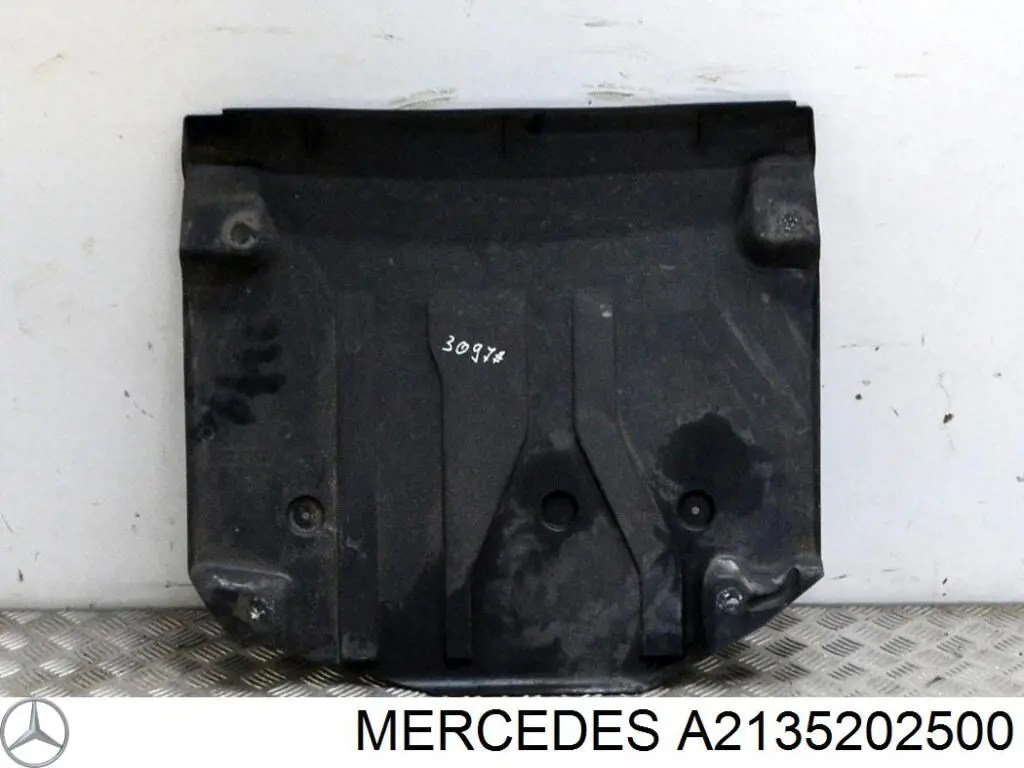 Купити A2135202500 Mercedes Захист бампера переднього, лівий