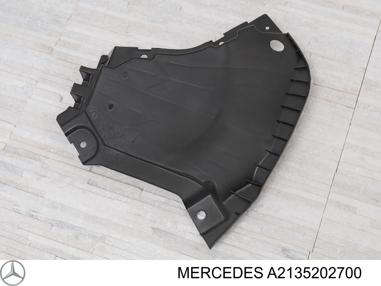 Купити A2135202700 Mercedes Захист бампера переднього, правий