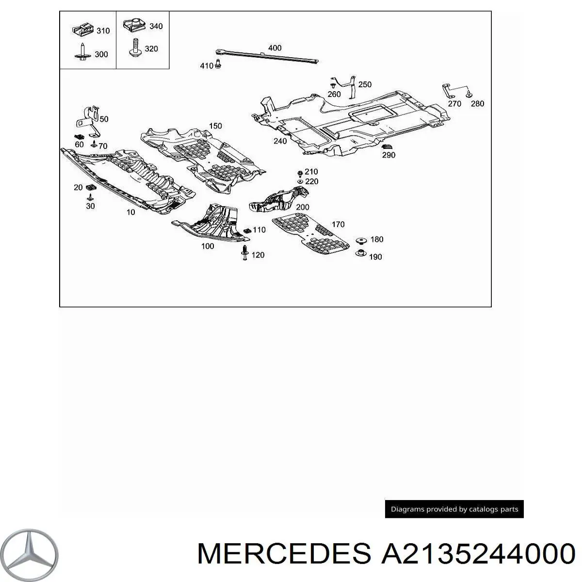Купити A2135244000 Mercedes 