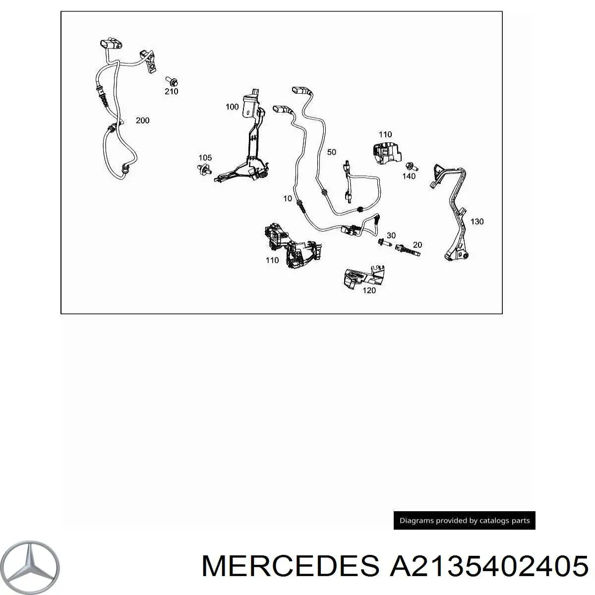 Купити A2135402405 Mercedes 
