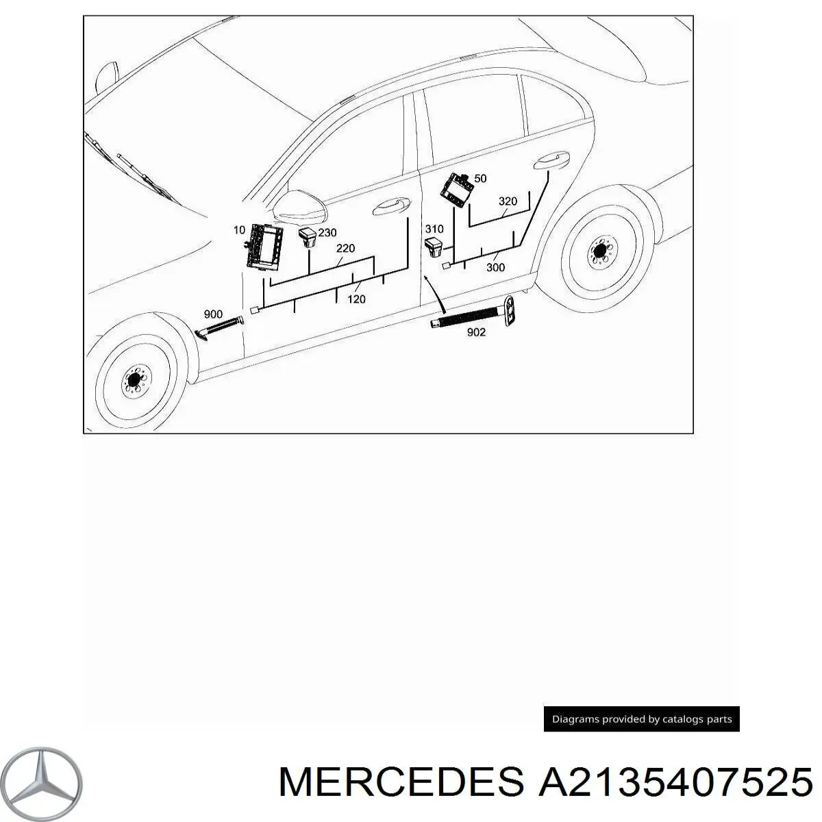 A2135407525 Mercedes 