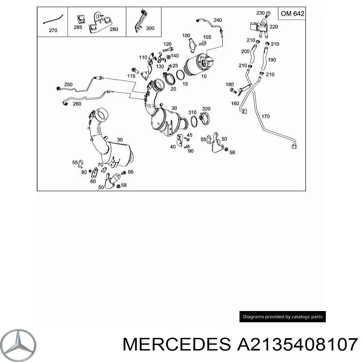 A2135408107 Mercedes 