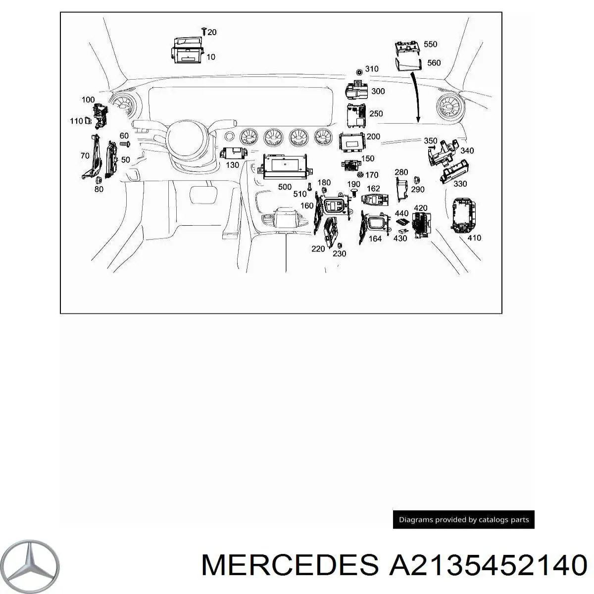 A2135452140 Mercedes 