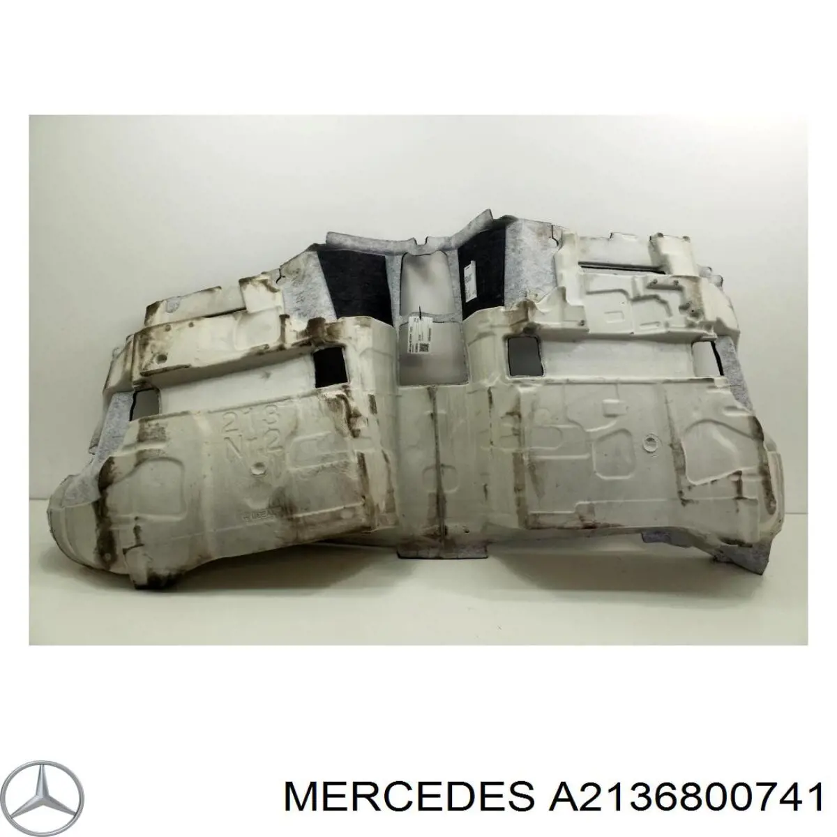 Покриття підлогове салону, заднє Mercedes A2136800741 ціна, від 128.32 USD