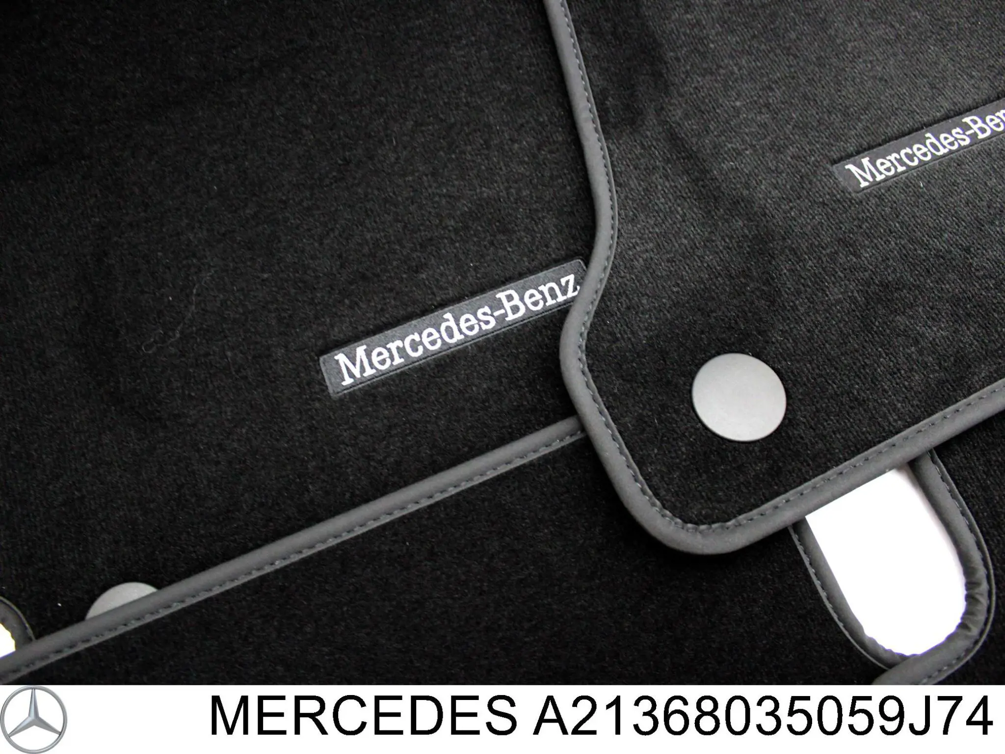 A21368035059J74 Mercedes килимок передні + задні, комплект на авто