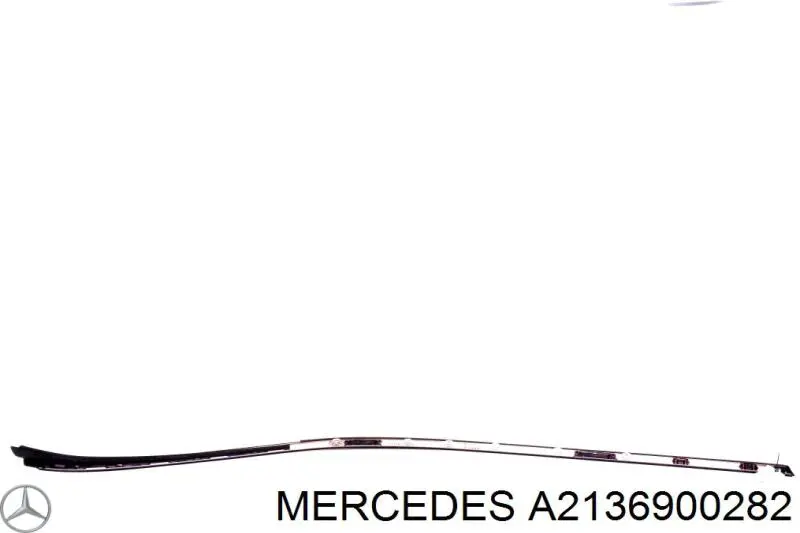 A2136900282 Mercedes Молдинг даху, правий