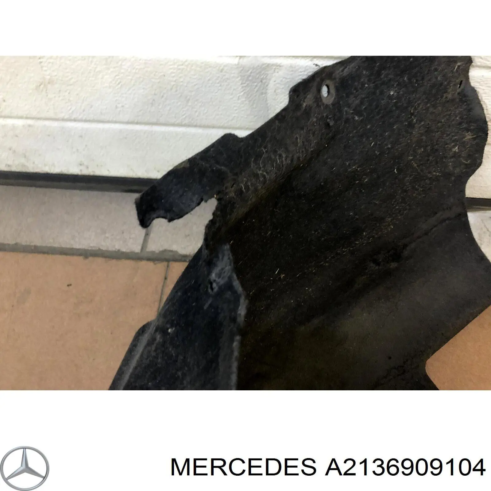 Підкрилок заднього крила, лівий A2136909104 Mercedes