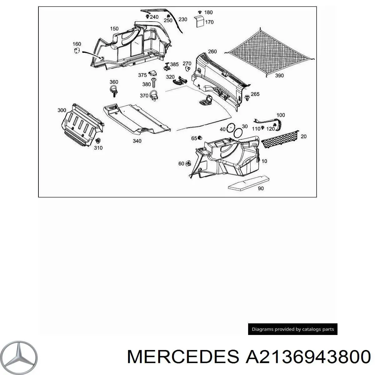 A2136943800 Mercedes 