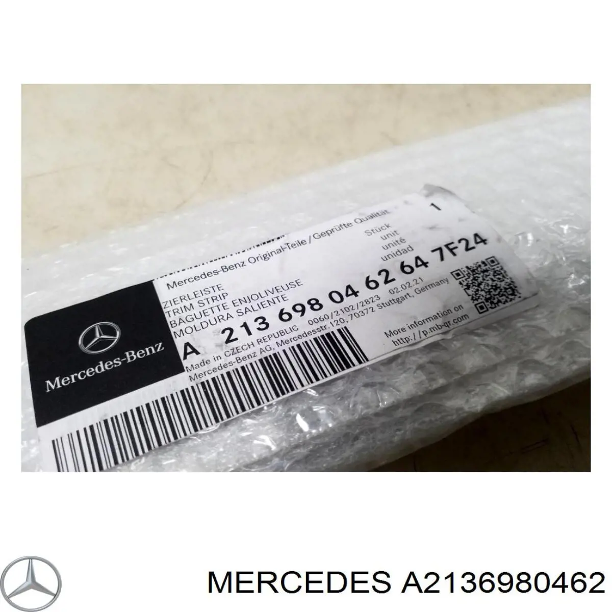  Mercedes A2136980462 ціна, від  USD