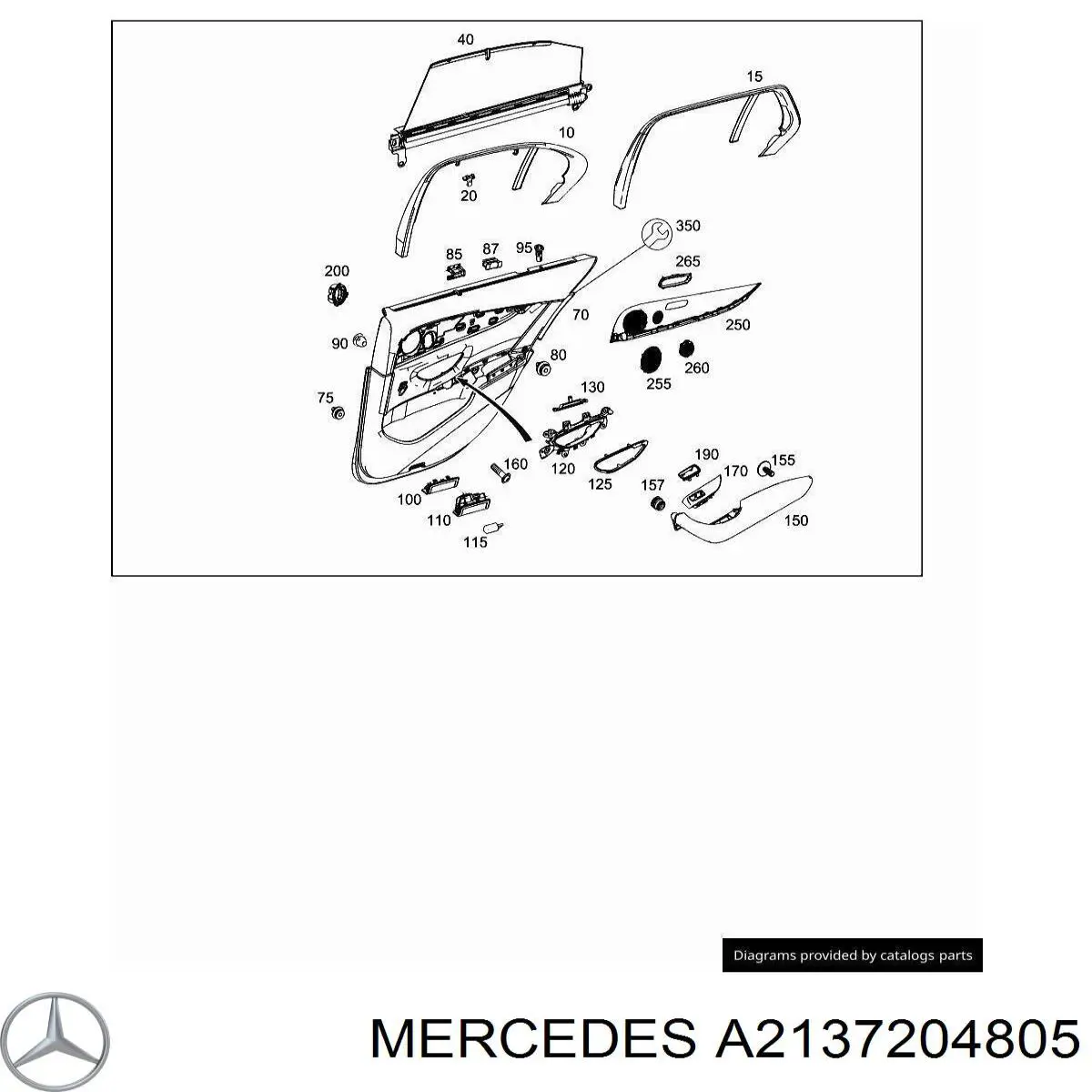 A2137204805 Mercedes 