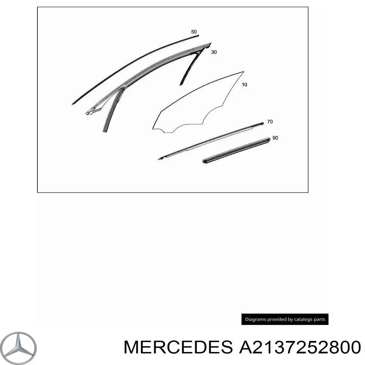  Mercedes A2137252800 ціна, від 21.54 USD