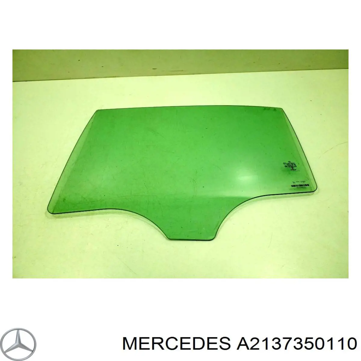 A2137350110 Mercedes Скло задніх дверей, лівих