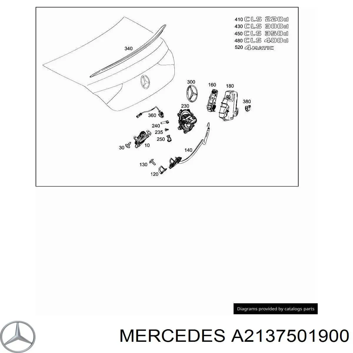 A2137501900 Mercedes 