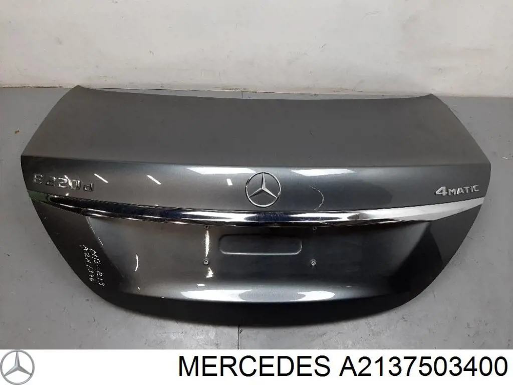 A2137503400 Mercedes Кришка багажника