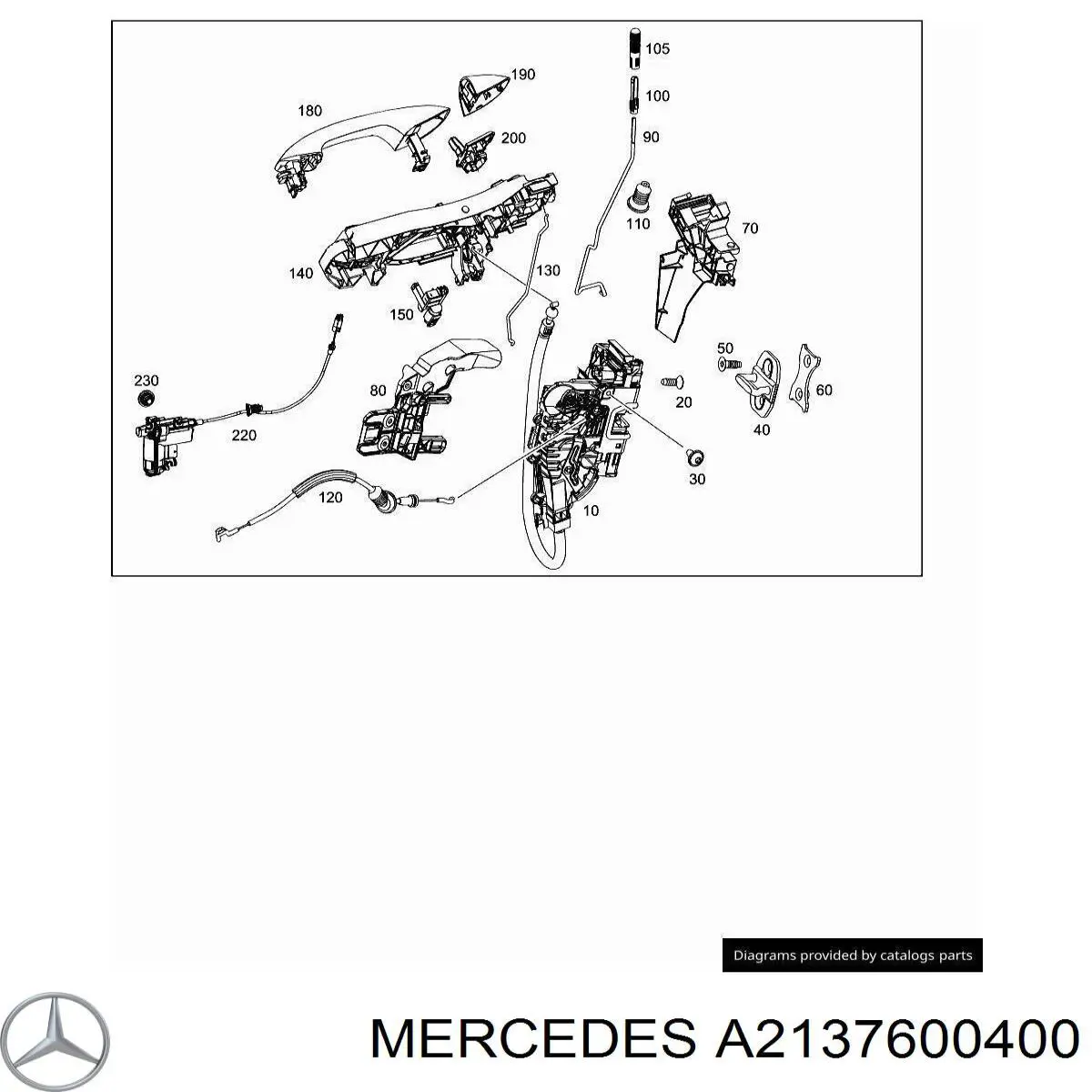 Клапан дотяжки дверей Mercedes A2137600400 ціна, від 47.60 USD