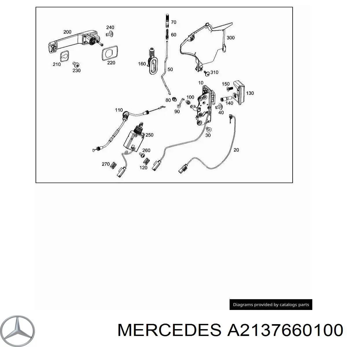 Купити A2137660100 Mercedes 