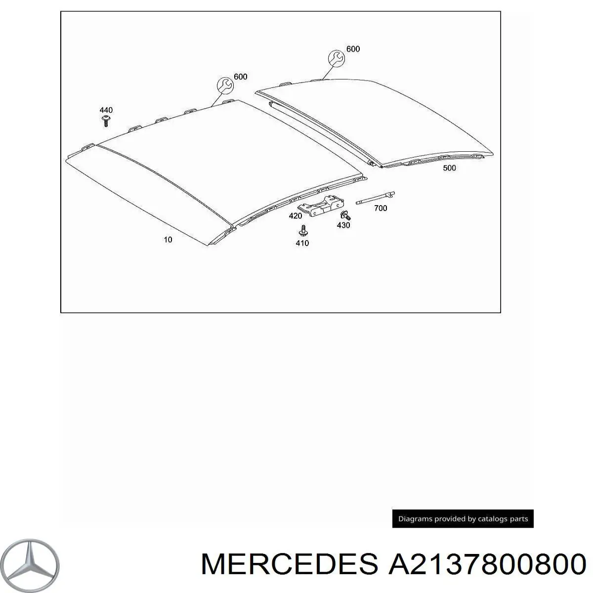  Mercedes A2137800800 ціна, від 702.26 USD