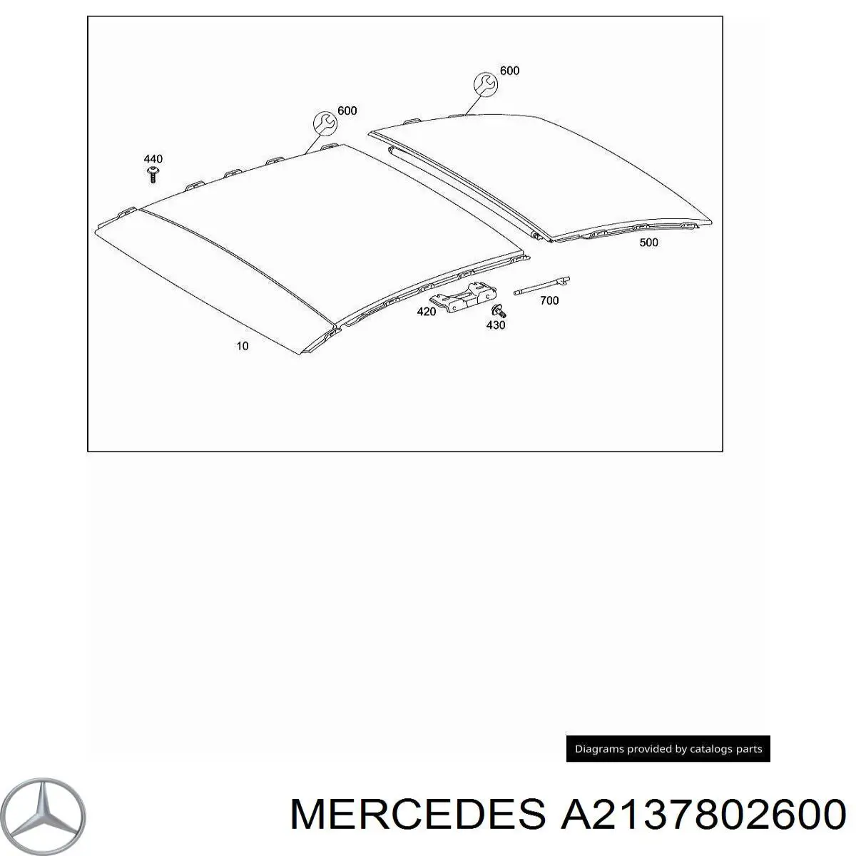  A2137802600 Mercedes