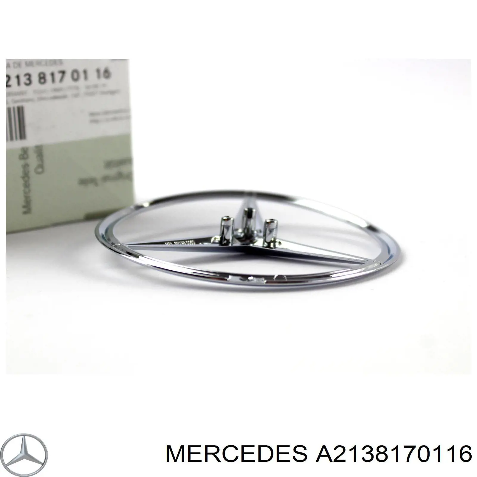 A2138170116 Mercedes Емблема кришки багажника, фірмовий значок