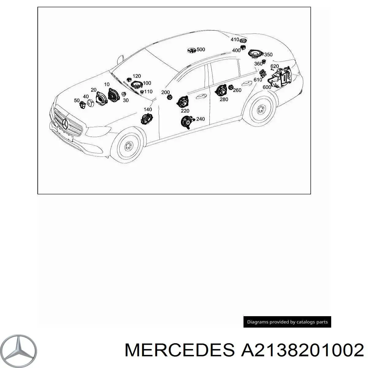 A2138201002 Mercedes 