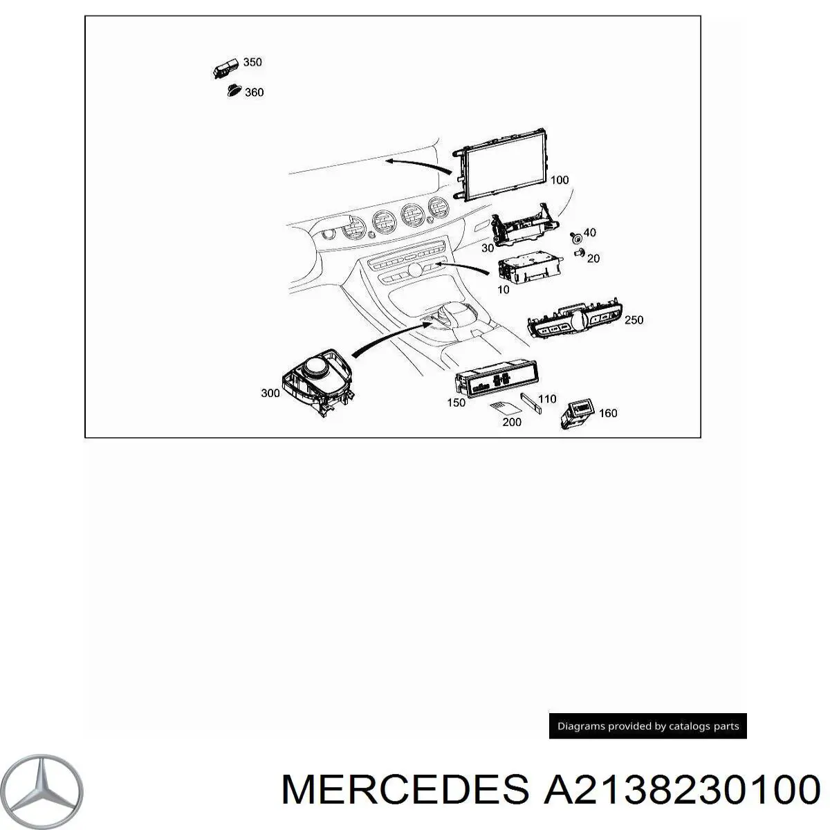  A2138230100 Mercedes