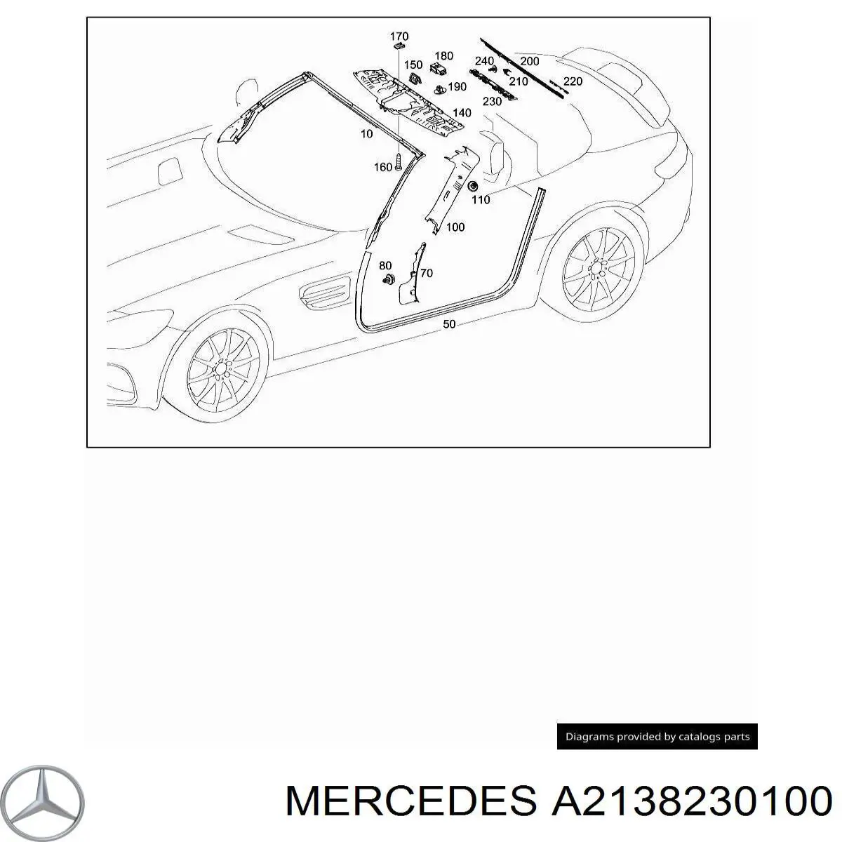 A2138230100 Mercedes 