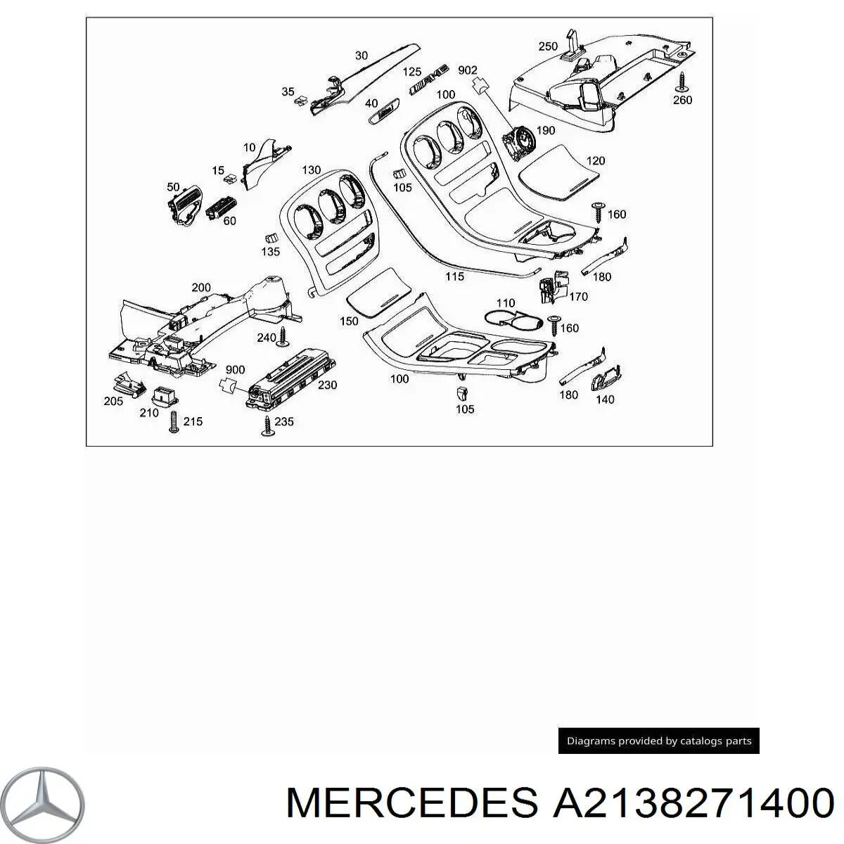 A2138271400 Mercedes Годинники