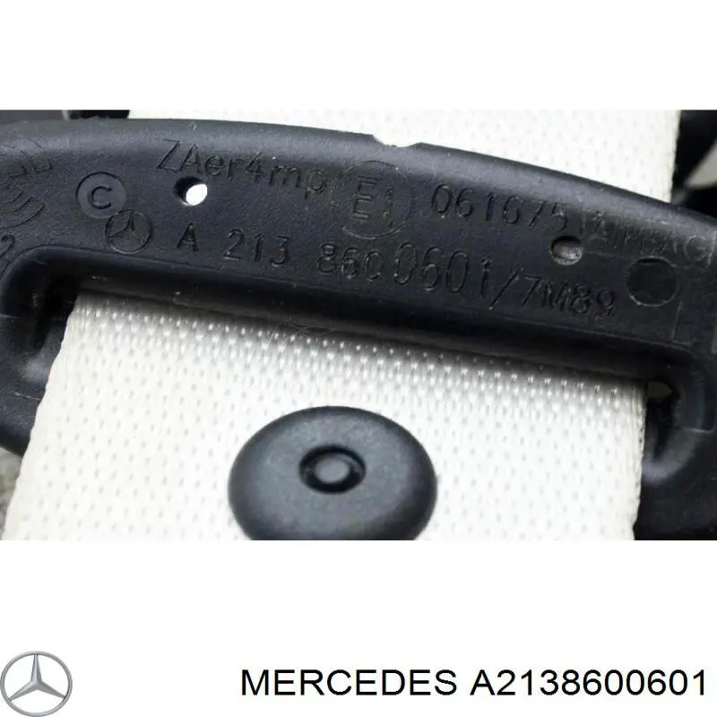 A2138600601 Mercedes Пасок безпеки передній лівий