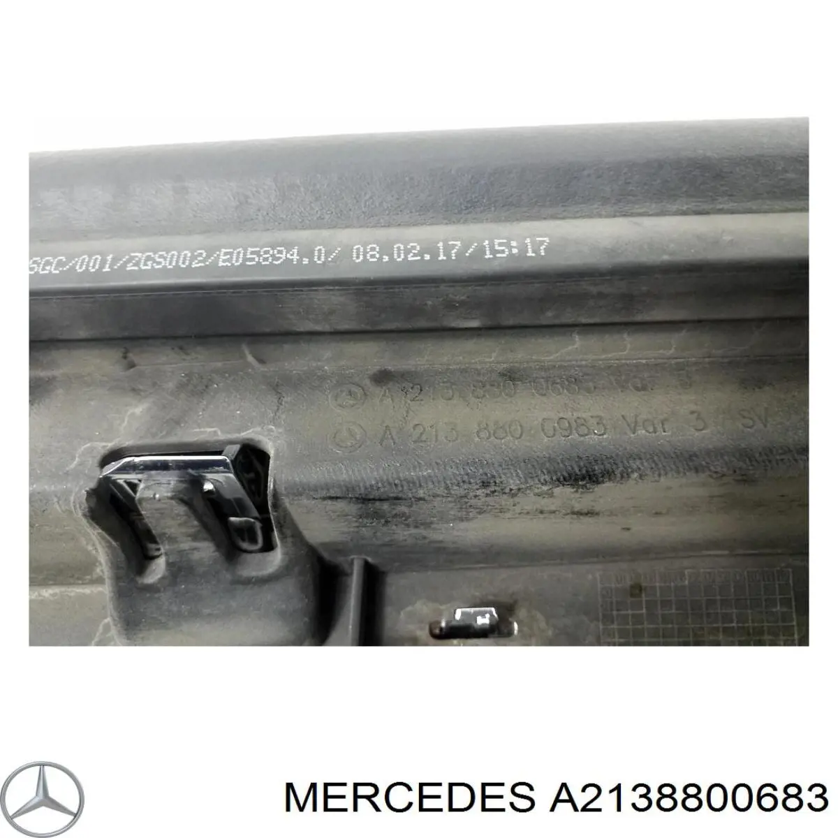 Купити A2138800683 Mercedes Захисна решітка радіатора