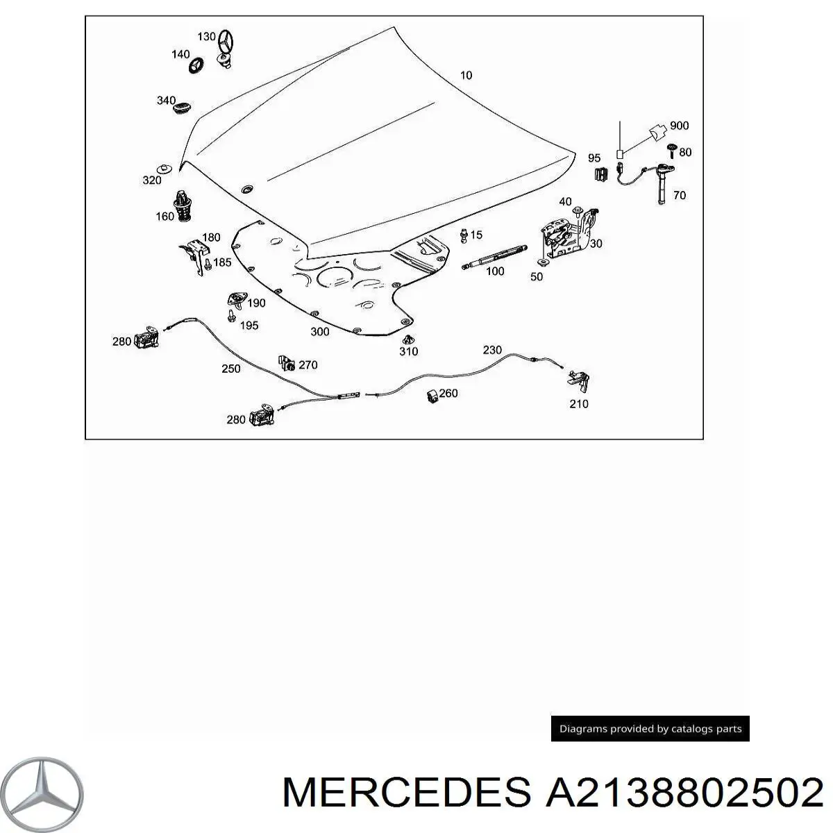 A2138802502 Mercedes 