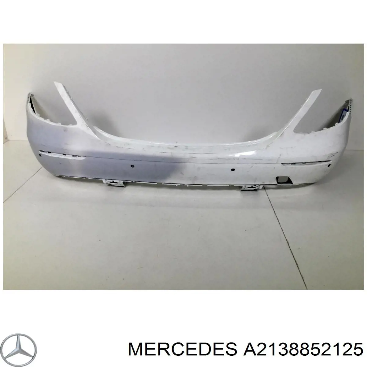 A2138852125 Mercedes Накладка бампера заднього