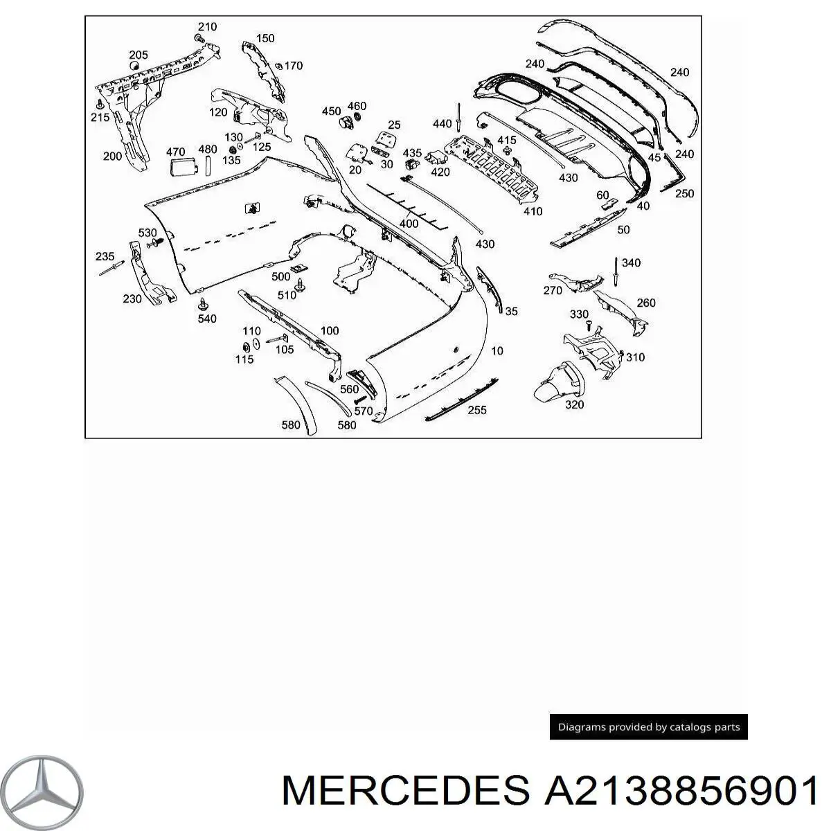 A2138856901 Mercedes 