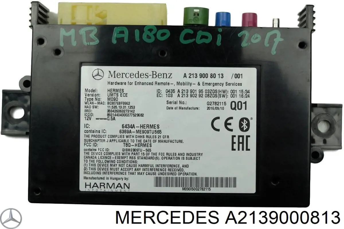 A2139000813 Mercedes 
