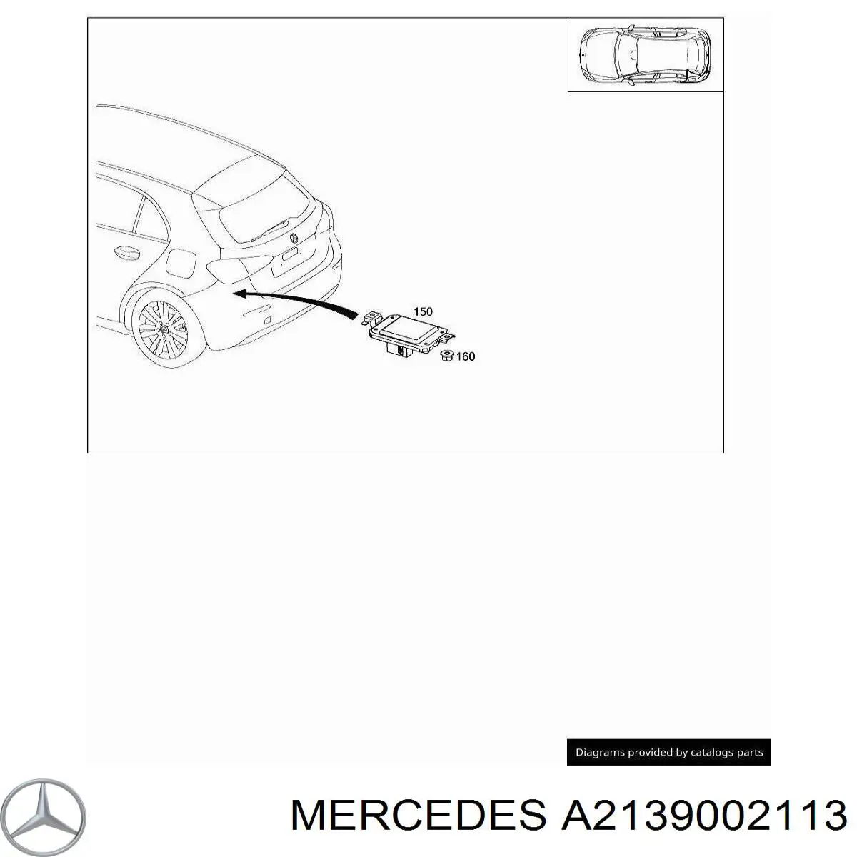 A2139002113 Mercedes 