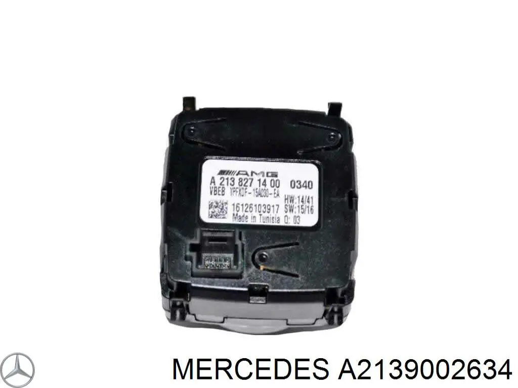 Купити A2139002634 Mercedes Модуль керування (ЕБУ) світлом фар