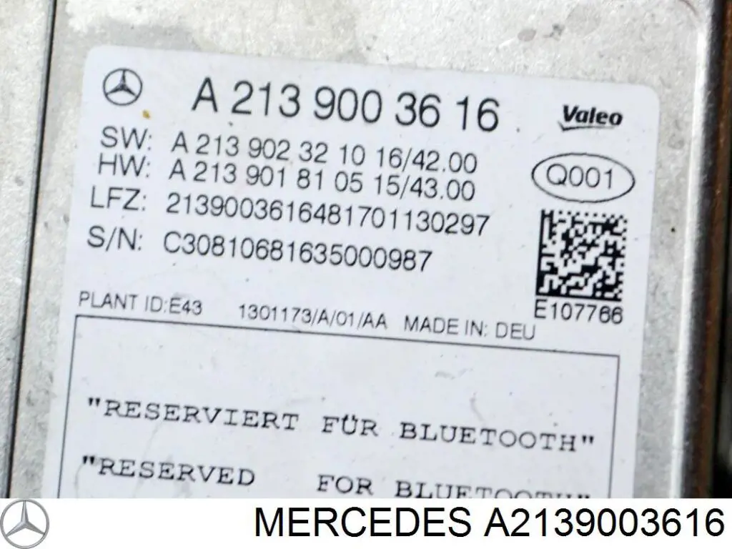 Купити A2139006513 Mercedes 
