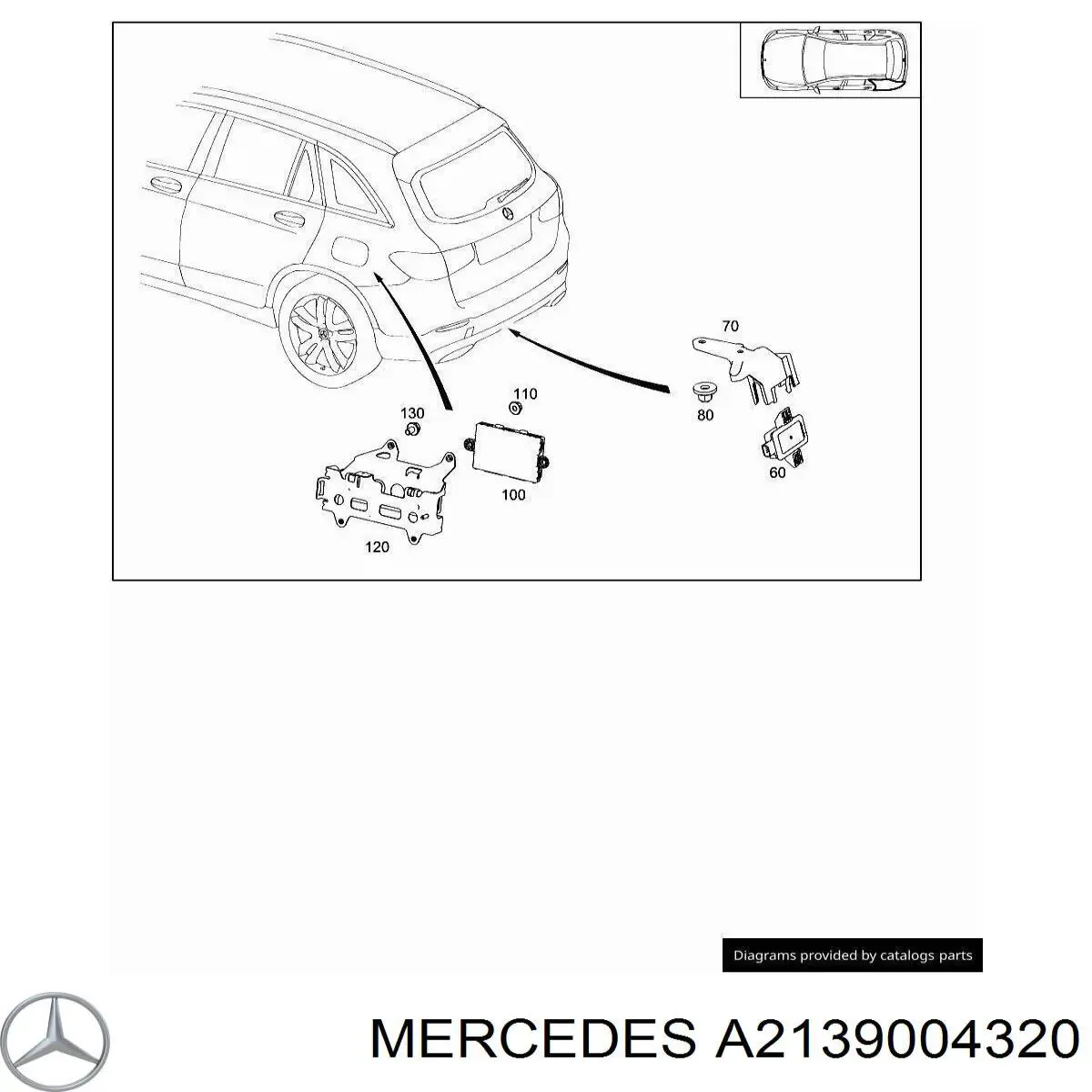 A2139004320 Mercedes 