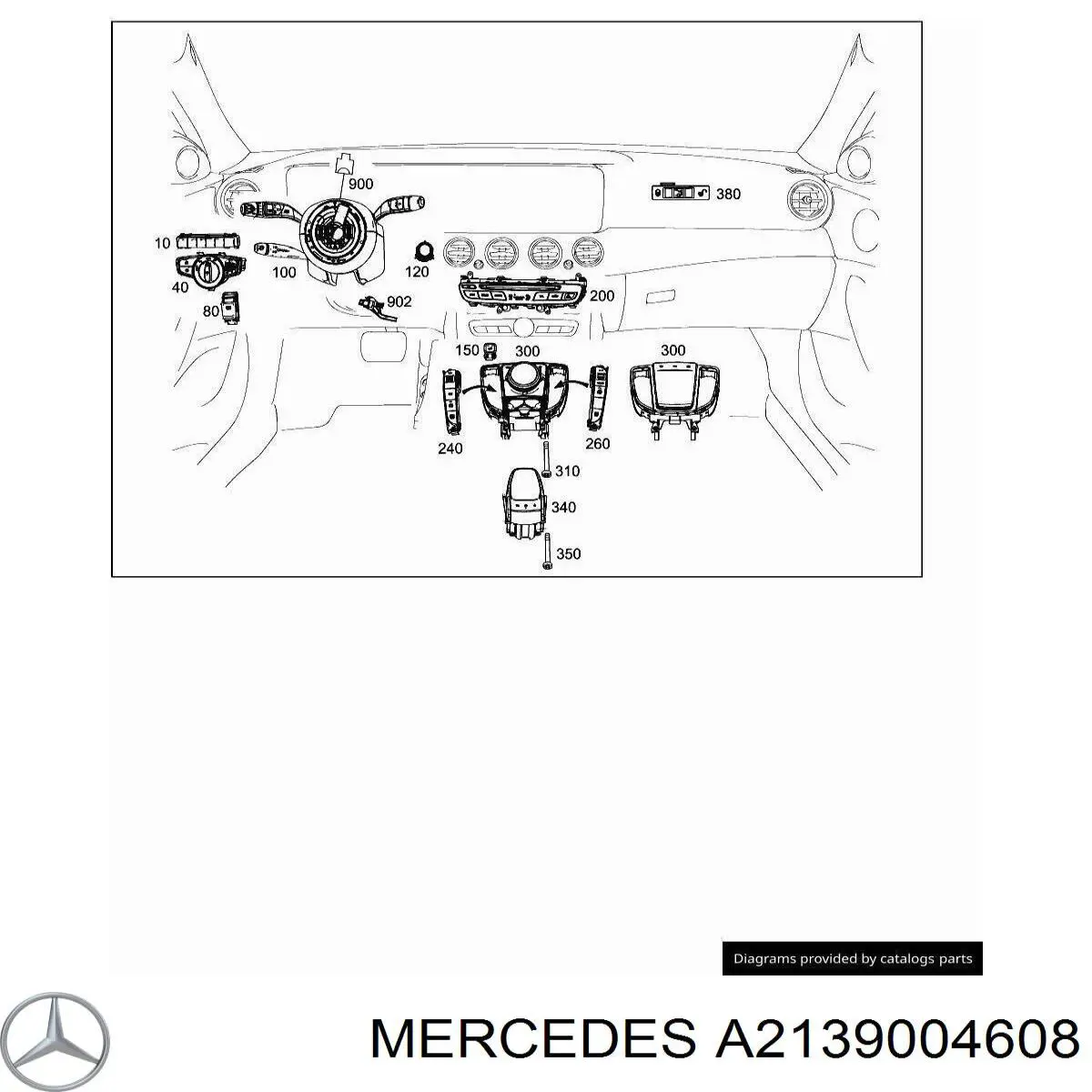 A2139004608 Mercedes 