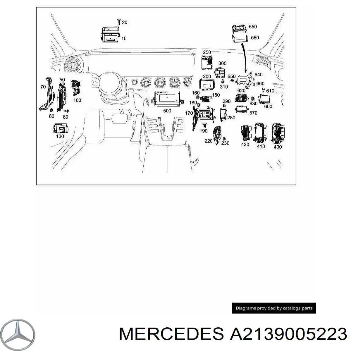 A2139005223 Mercedes 