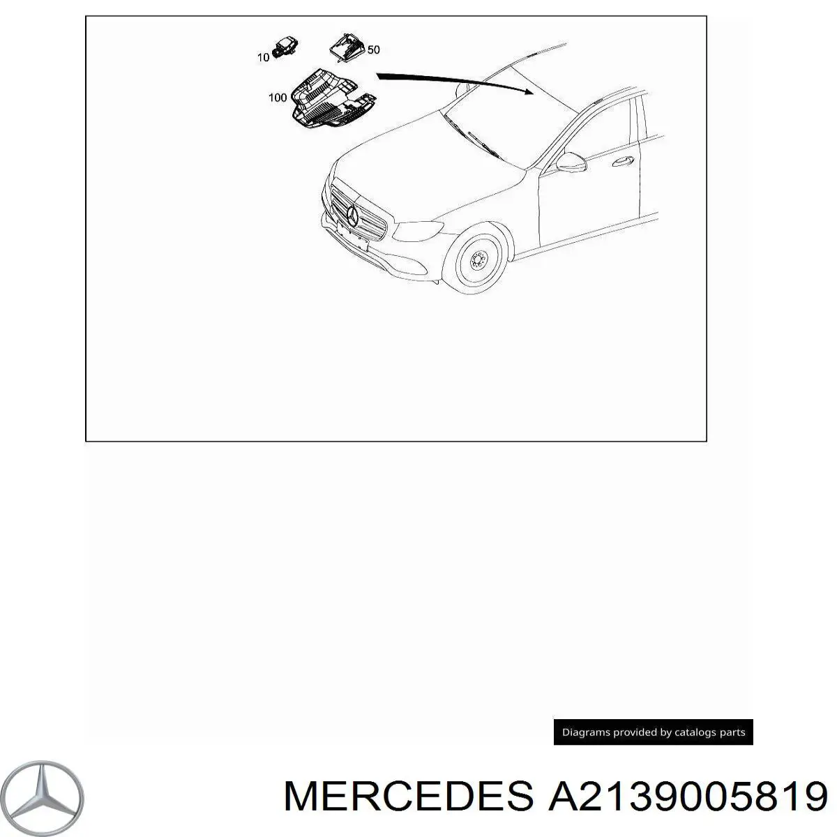  Mercedes A2139007211 ціна, від 135.44 USD