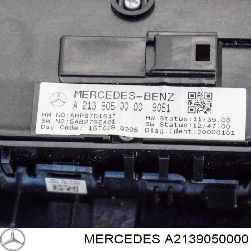 Купити A2139050000 Mercedes Кнопковий блок керування склопідіймачами передній лівий