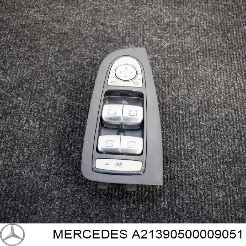 Кнопковий блок керування склопідіймачами передній лівий Mercedes A2139050000 ціна, від 55.87 USD