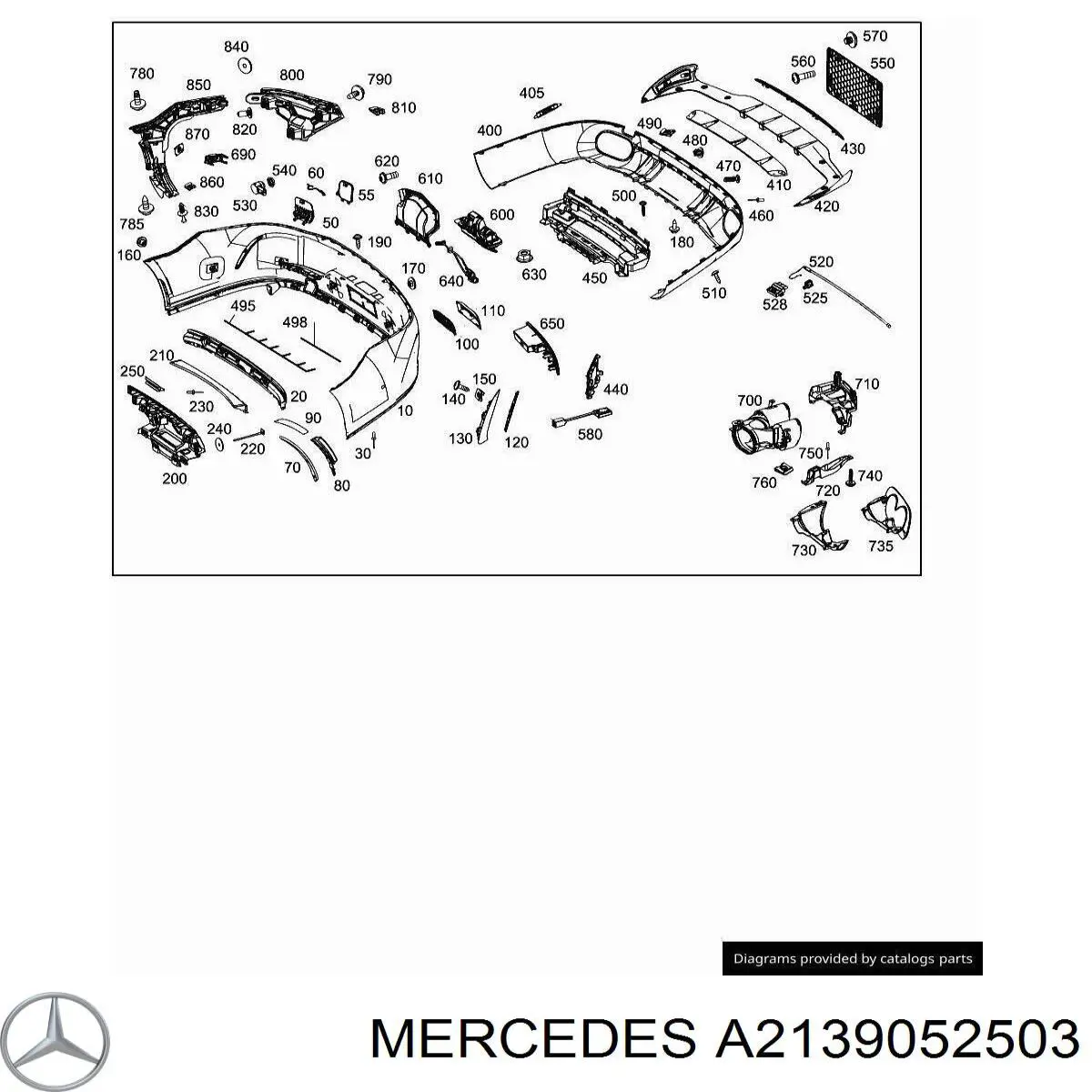 A2139052503 Mercedes 